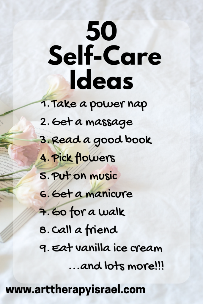 50 Self Care Ideas